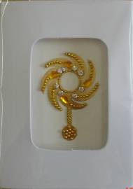 STICK ON BODY TATTOO BINDI ( STB-009 )